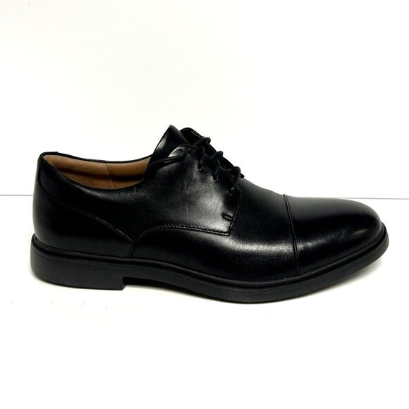 Clarks Men\'s Un Tailor Cap Toe Oxford Black, Size 10 M main image 2